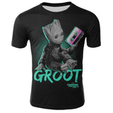 Comics Super Hero Groot 3D T-shirt