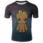 Comics Super Hero Groot 3D T-shirt