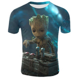 Comics Super Hero Groot 3D T-shirt