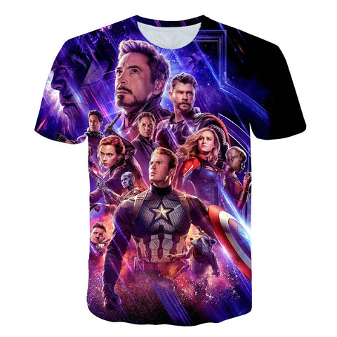 Avengers Endgame 3D Print T-shirt