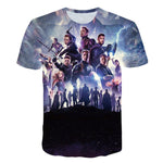 Avengers Endgame 3D Print T-shirt