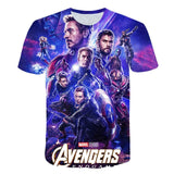 Avengers Endgame 3D Print T-shirt