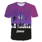 Avengers 4 Endgame 3D Compression T-shirt