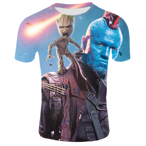 Groot Yondu 3D T-shirt