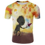 Groot High Quality Polyester T-shirt