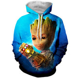Thanos Groot Avengers Sweatshirt